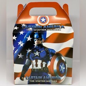 10 ct. Pack - Captain America Candy Boxes / Paq. 10 Cajas de Capitán América